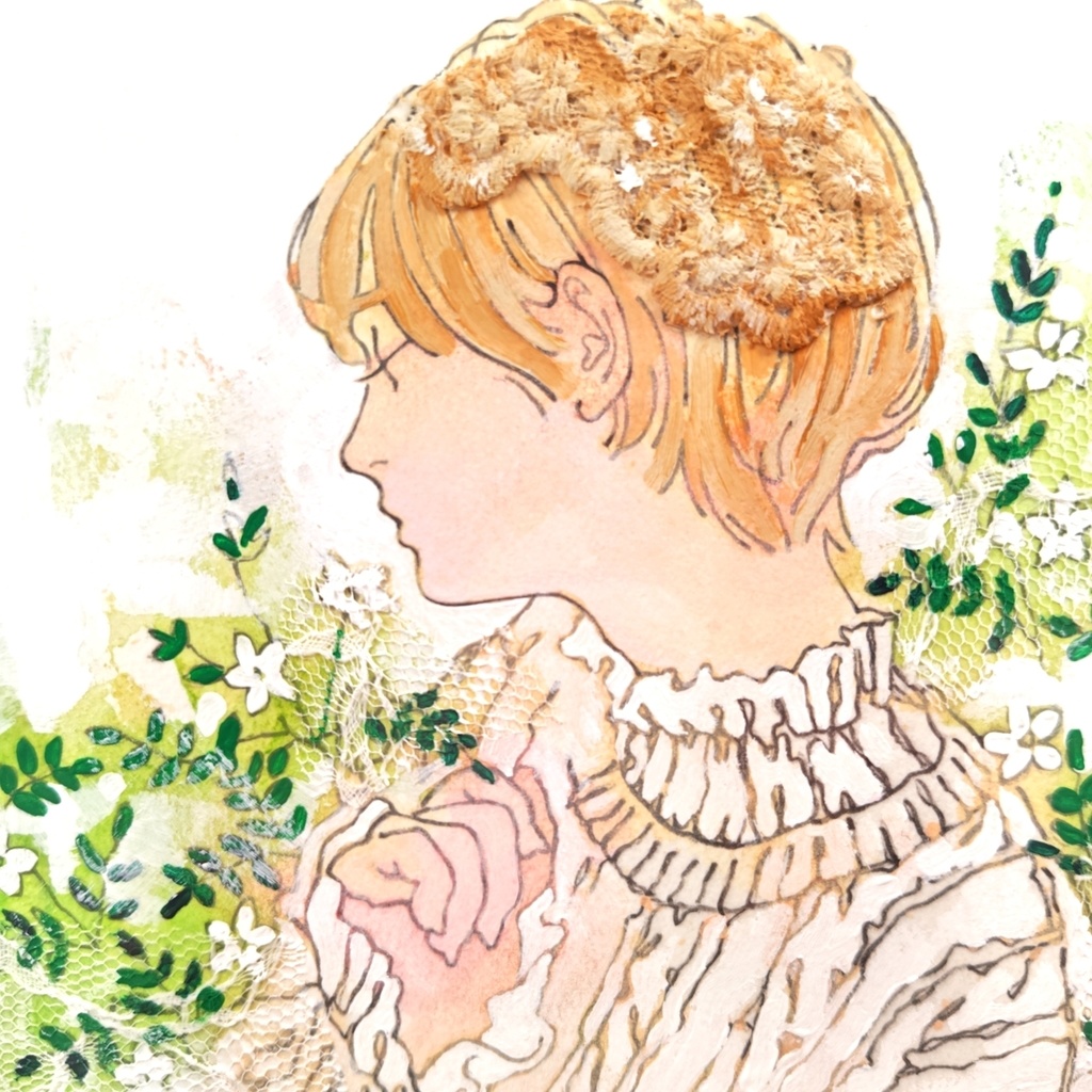 【原画】ジャスミンの香りはニット