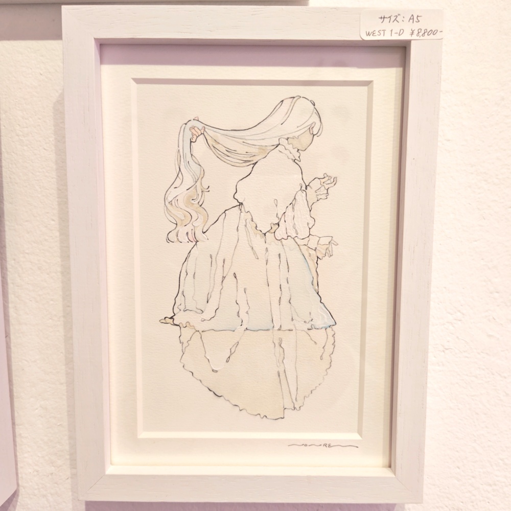 【原画】綺麗な髪