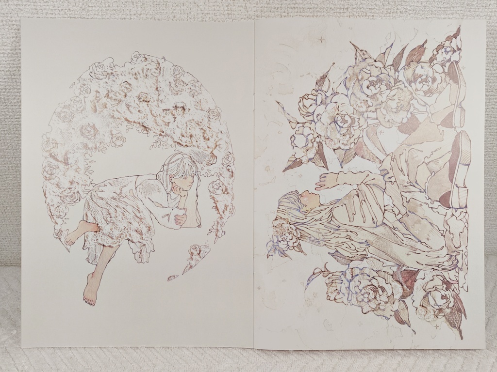 【ミニ画集】白いワルツ