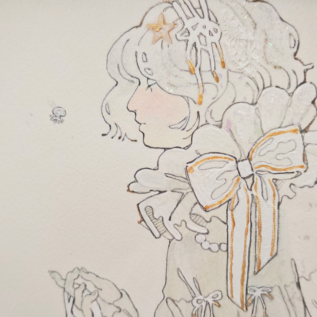 【原画】ちいさなくらげ