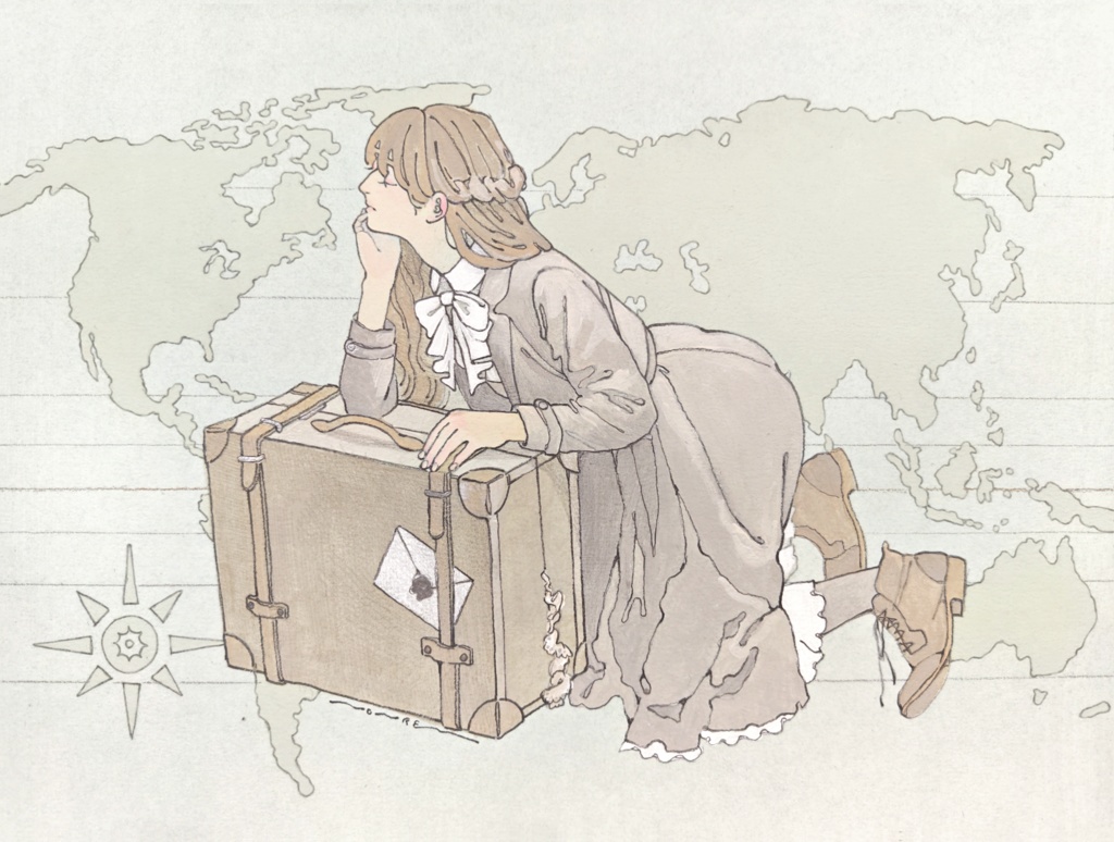 【原画】可愛いあの子は旅をする