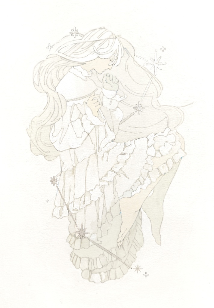 【原画】白の星座