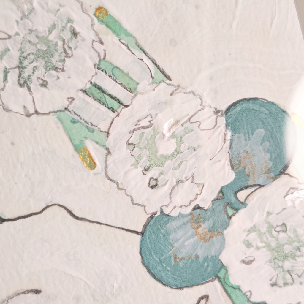 【原画】君に白詰草