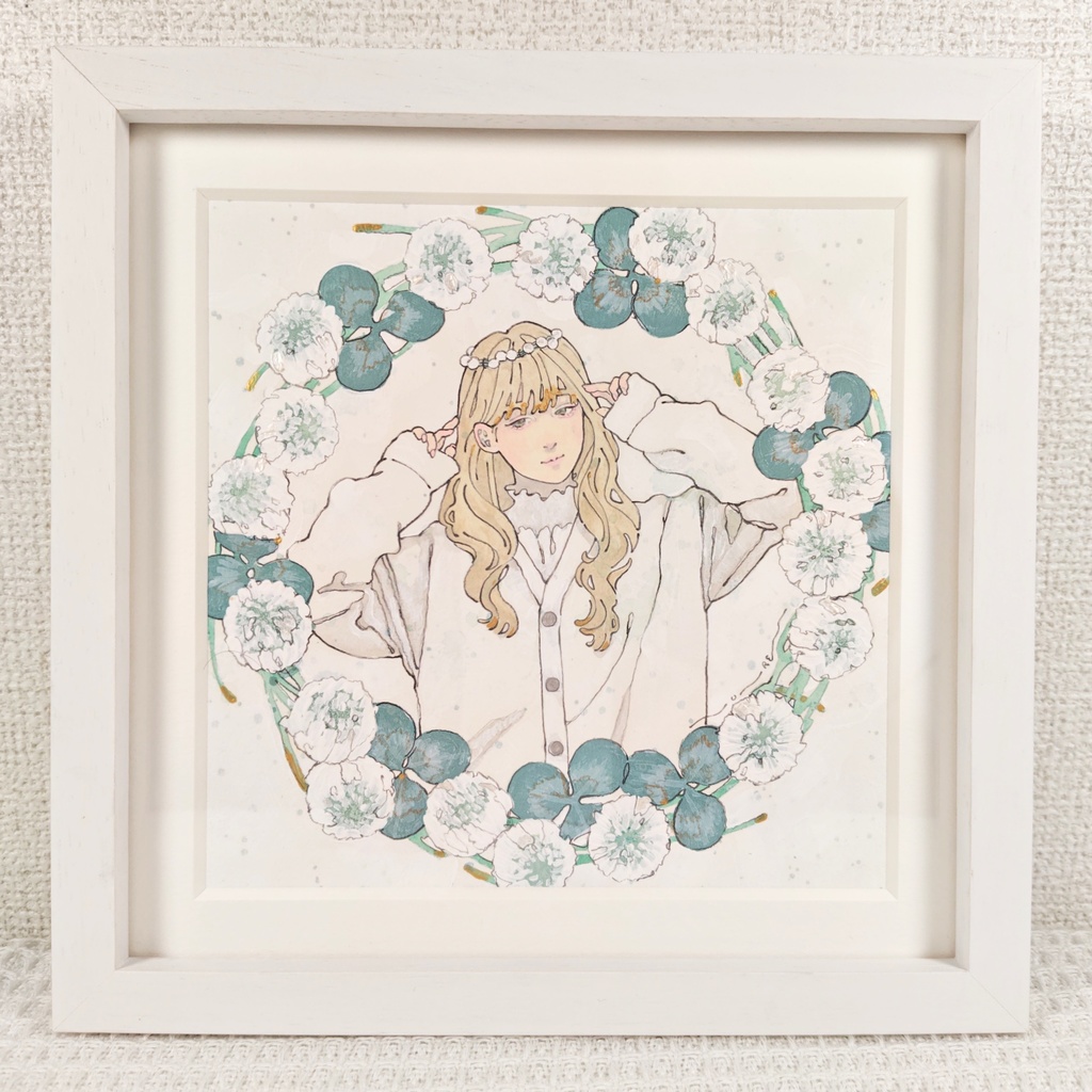 【原画】君に白詰草