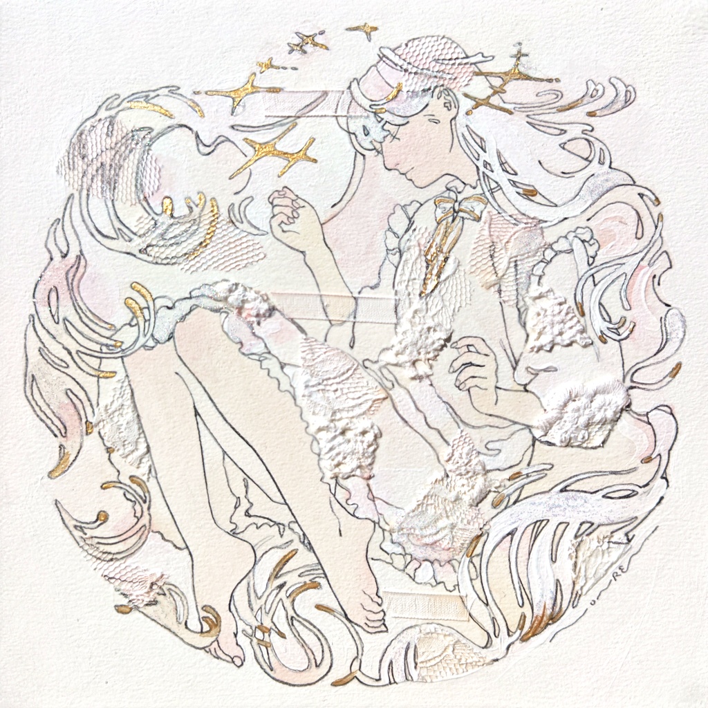 【原画】曲線美の女神さま