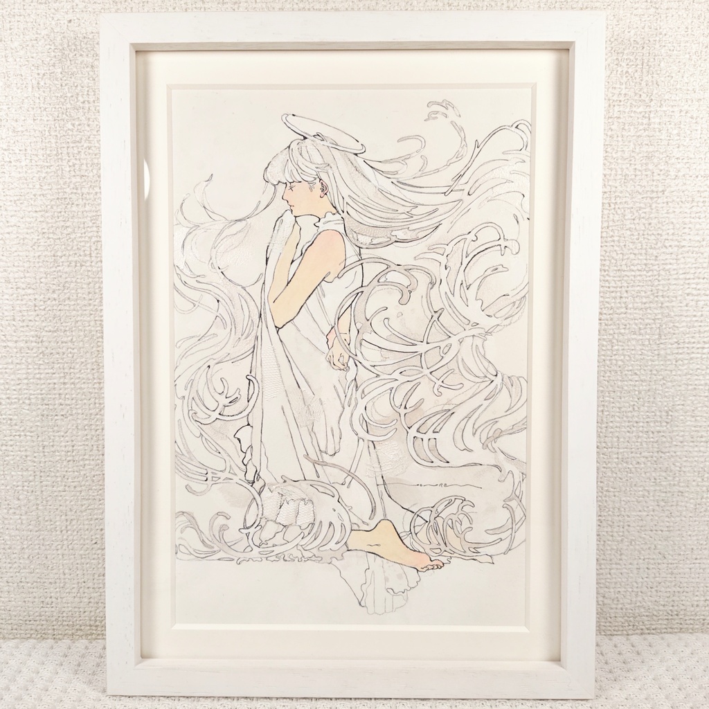 【原画】白の曲線美