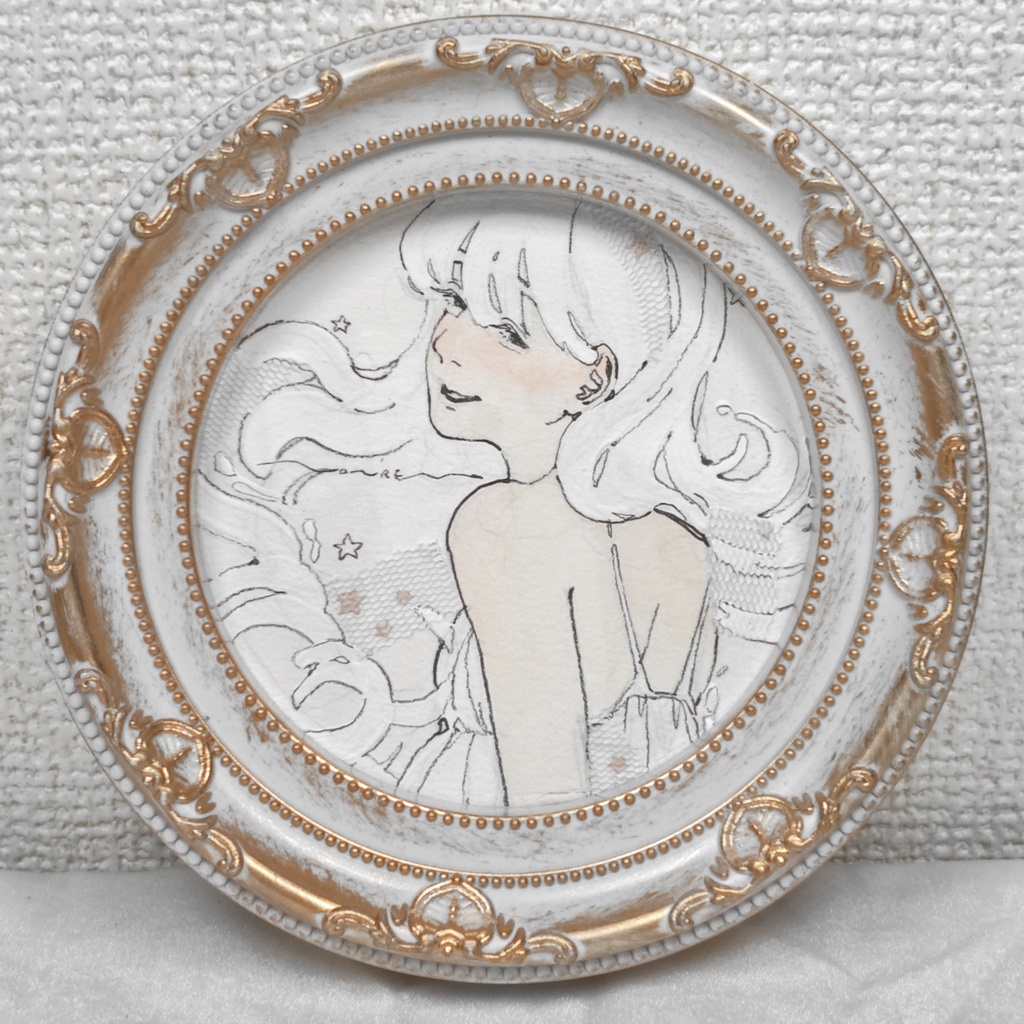 【ミニ原画】夏の星、笑顔。