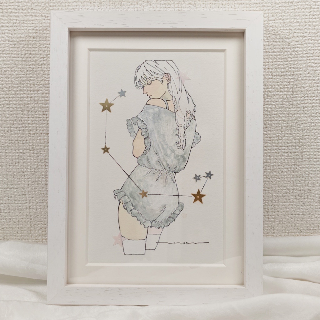 【原画】スパンコール座のパジャマ