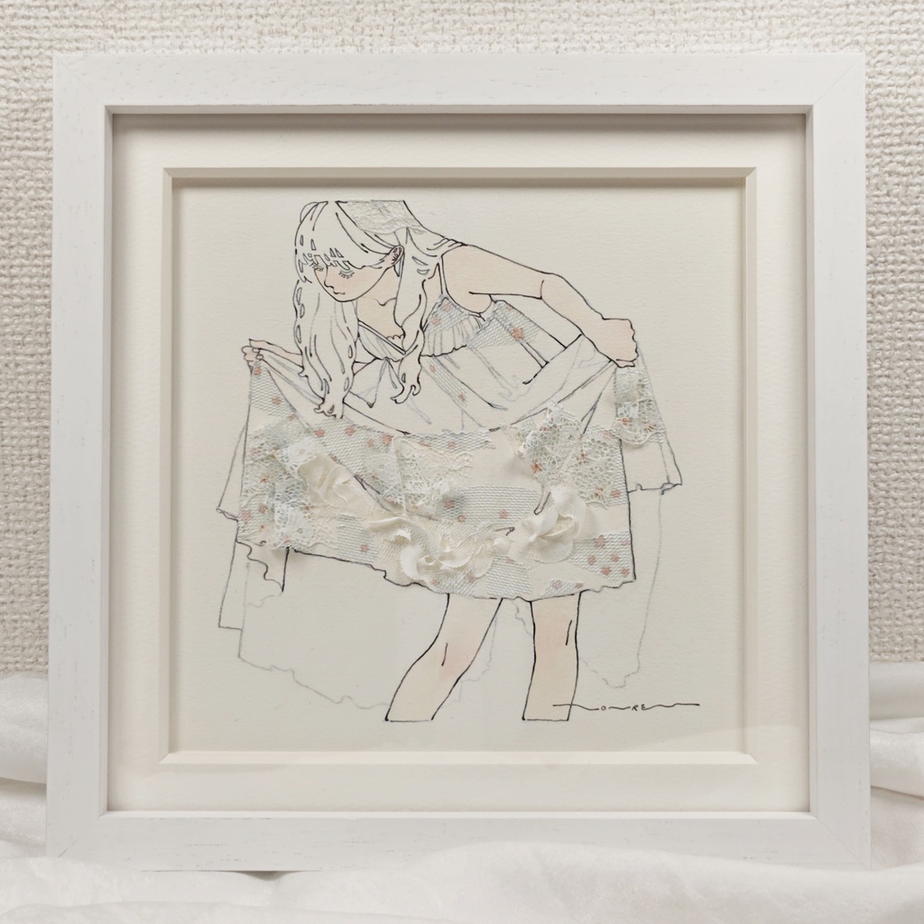 【原画】夏のワンピース