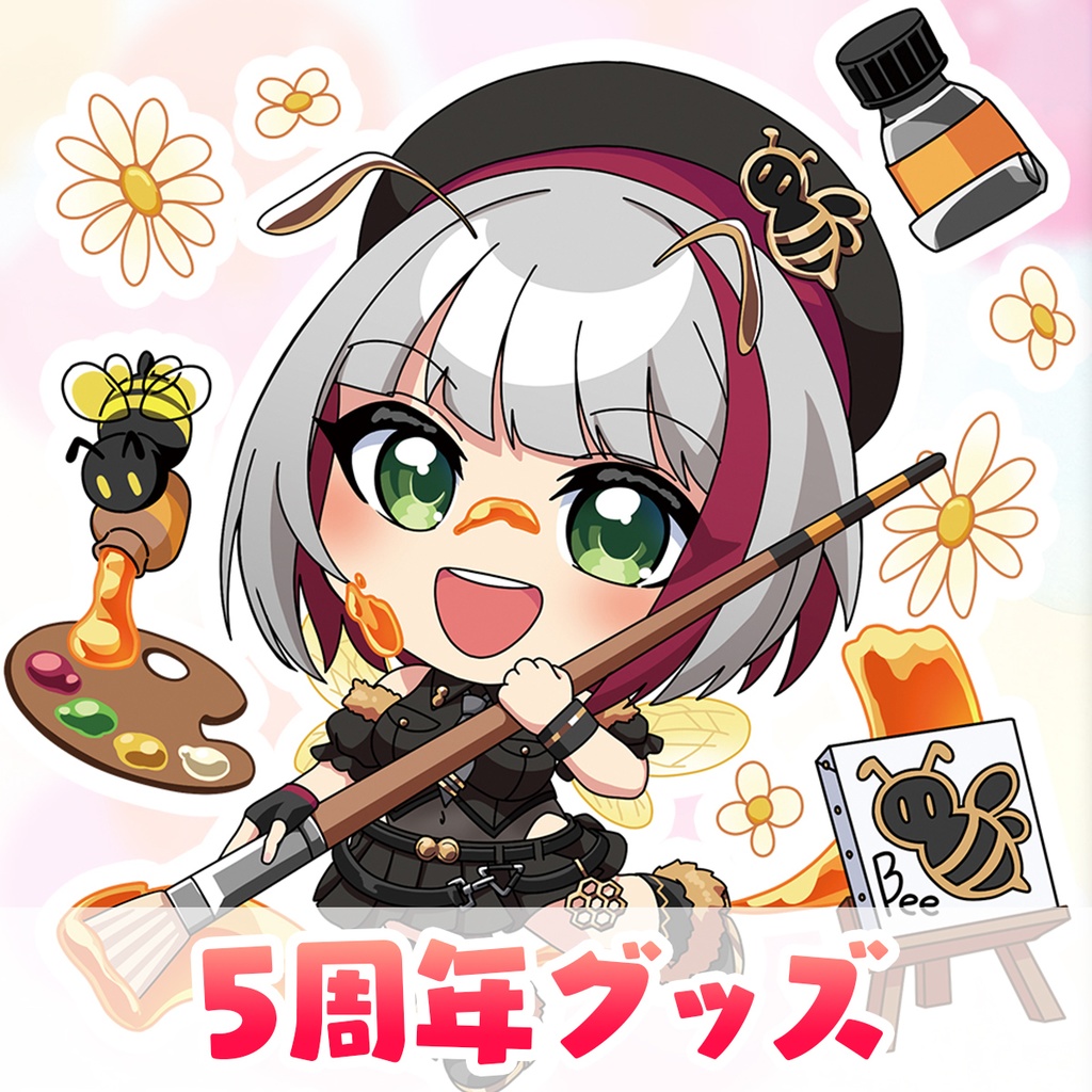 【C106再販】5周年記念ボールペン・ジオラマアクスタ【夏コミ事後通販】