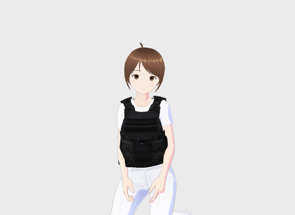 VRoid Military Plate Carrier/Vest 軍用プレートキャリア/ベスト