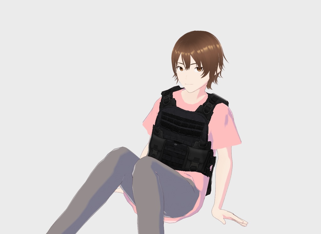 VRoid Military Plate Carrier/Vest 軍用プレートキャリア/ベスト