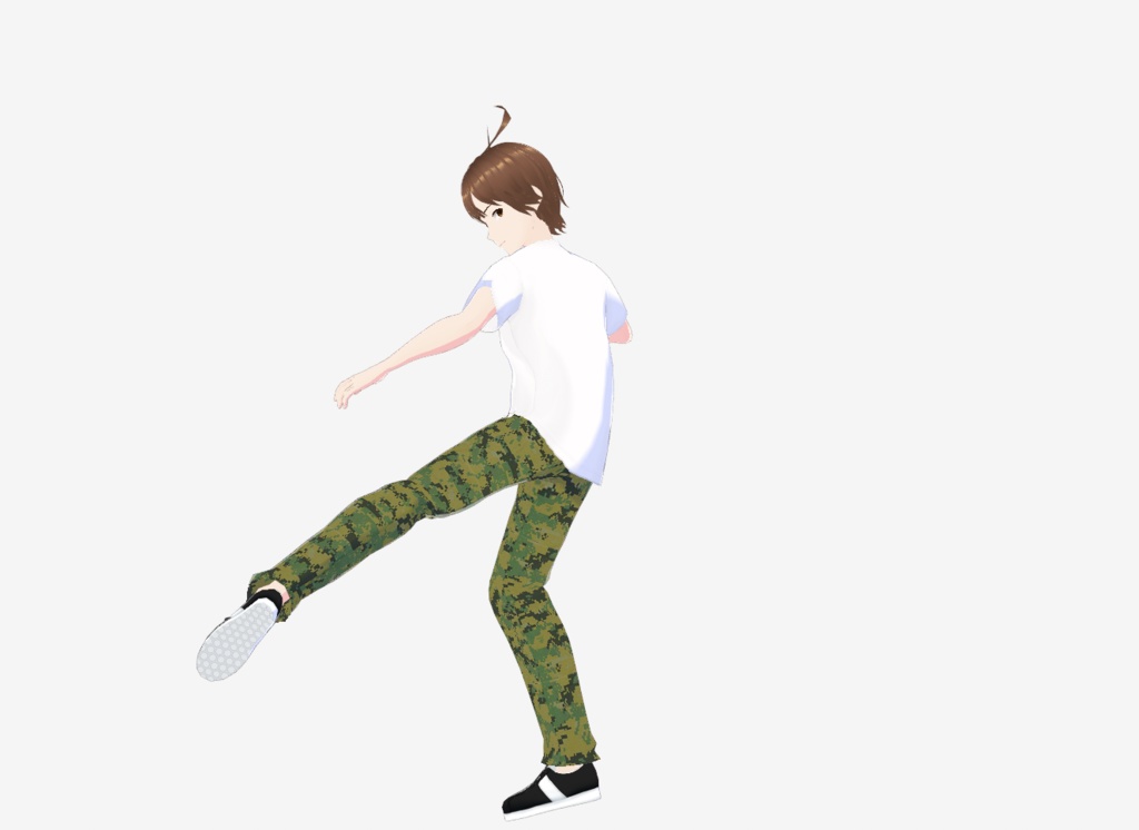 VRoid Camo Cargo Pants (Digital Camos) 迷彩カーゴパンツ