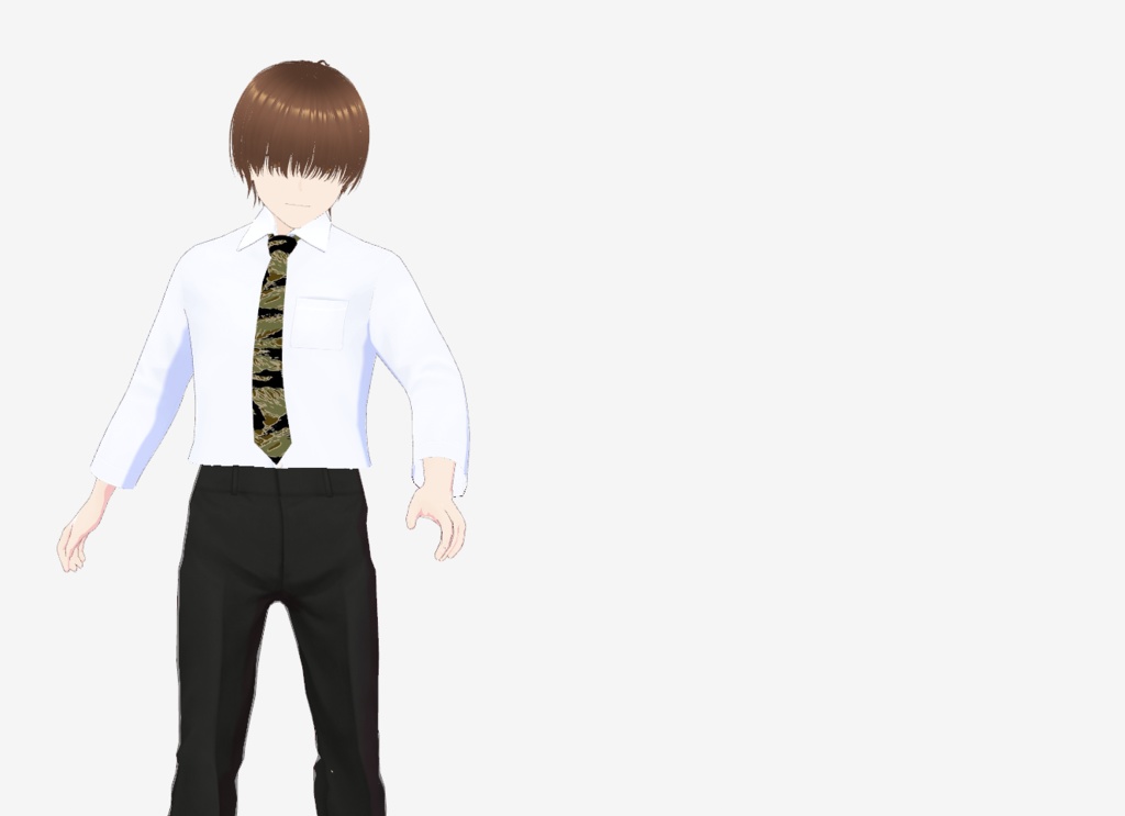 Tiger Stripe Camo Ties ネクタイ