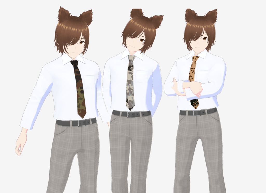 Flecktarn Camo Ties ネクタイ