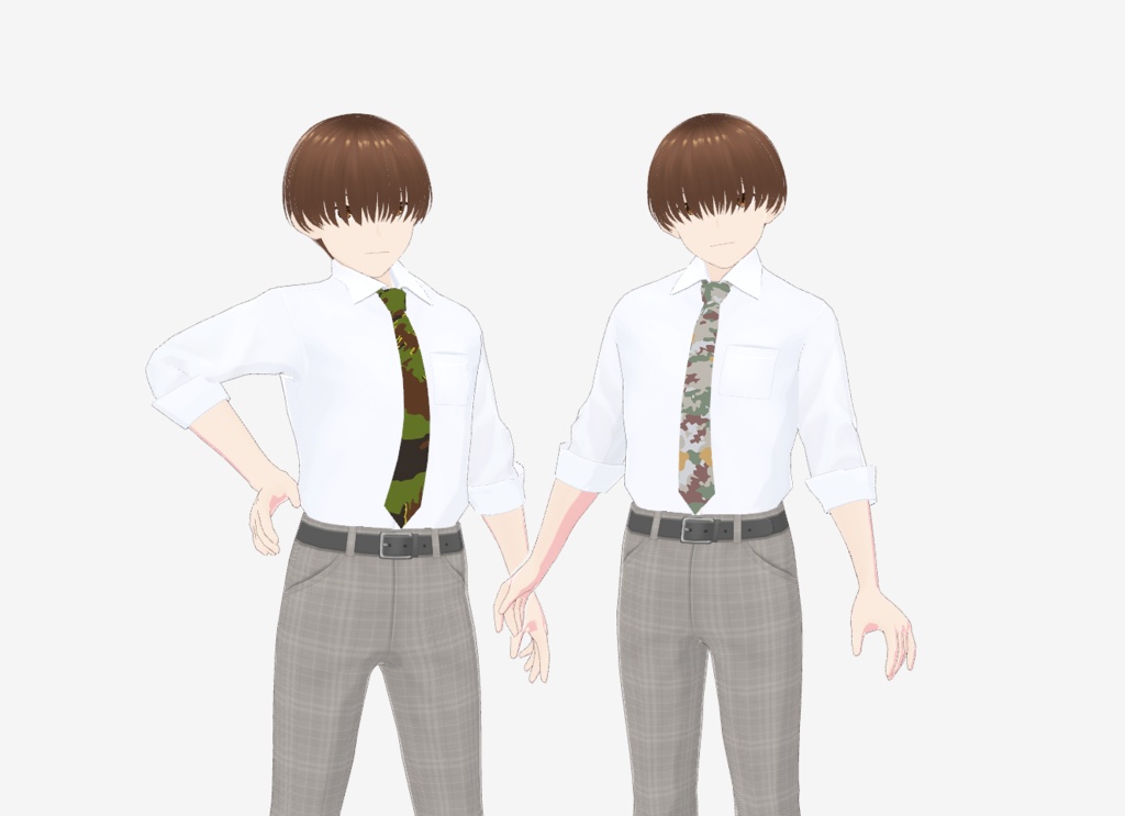 Lithuanian Camo Ties ネクタイ
