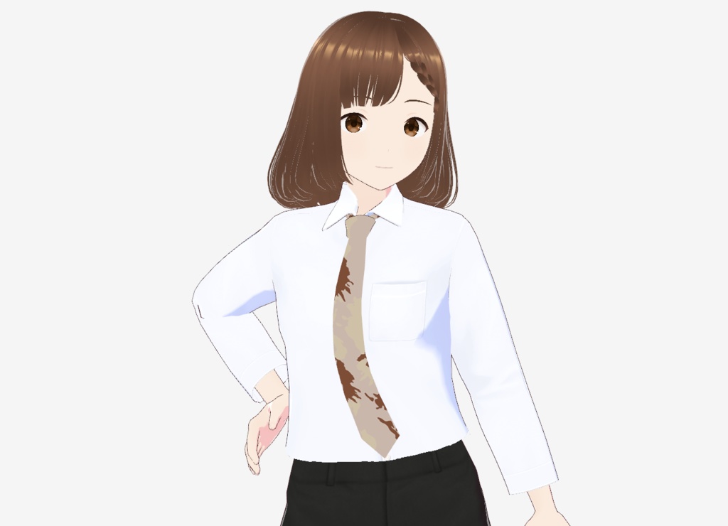 Lithuanian Desert Camo Tie ネクタイ