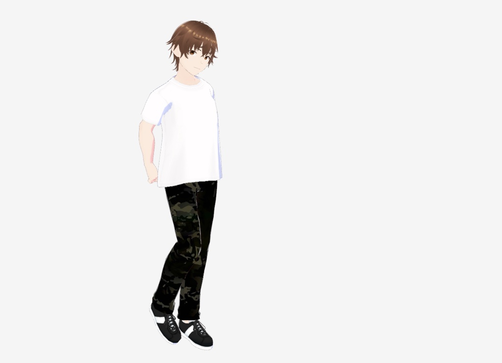 VRoid Camo Cargo Pants (Multicam) 迷彩カーゴパンツ