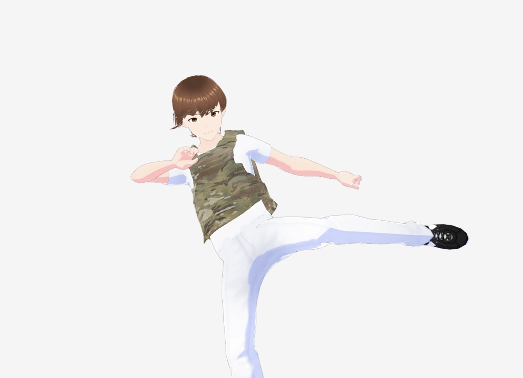 VRoid Camo Military Plate Carrier/Vest (Multicam) 軍用プレートキャリア/ベスト