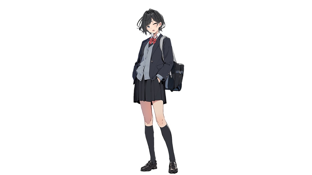 立ち絵セレクション12体 制服第一弾
