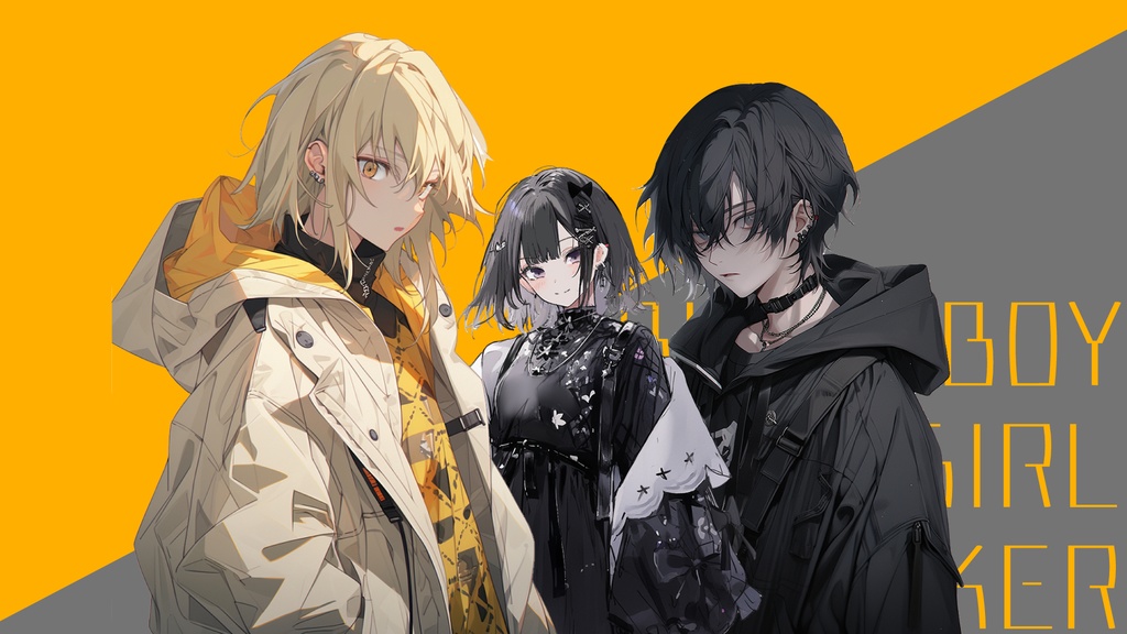 立ち絵　個性キャラシリーズ　第三弾