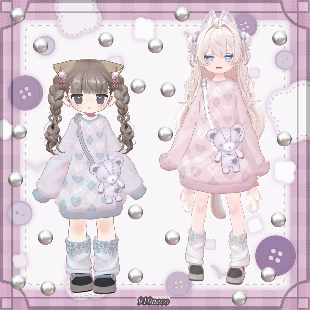 【50%OFF】発売記念SALE♥ まいごぐま | Bear Bag Outfit 🐻♥ Kipfel / Powari