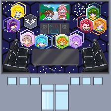 【店舗背景】コラボルーム風