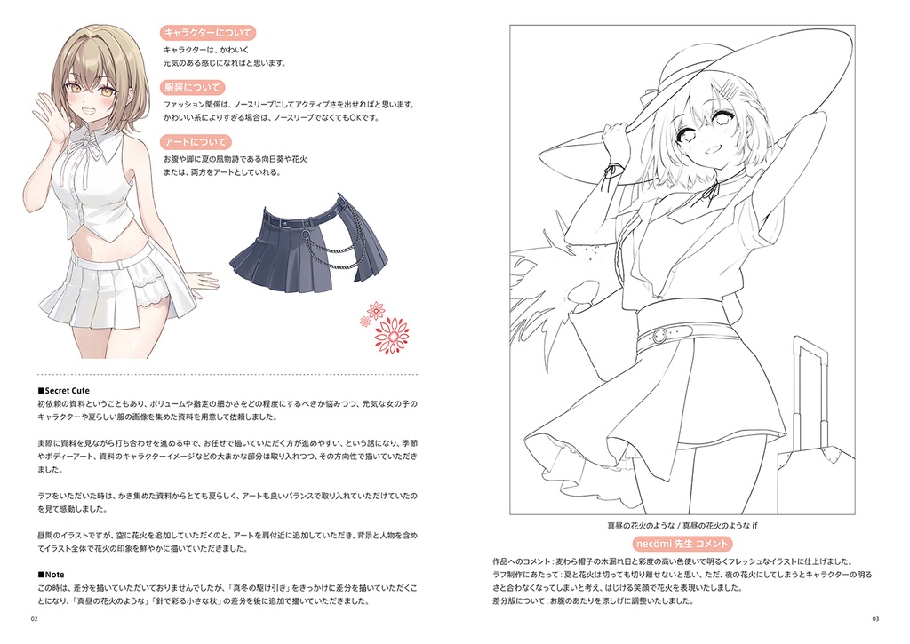 Secret Works Secret Cute × necomi