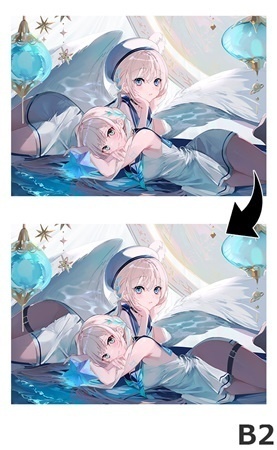 【3周年在庫限り】B2めくれるタペストリー