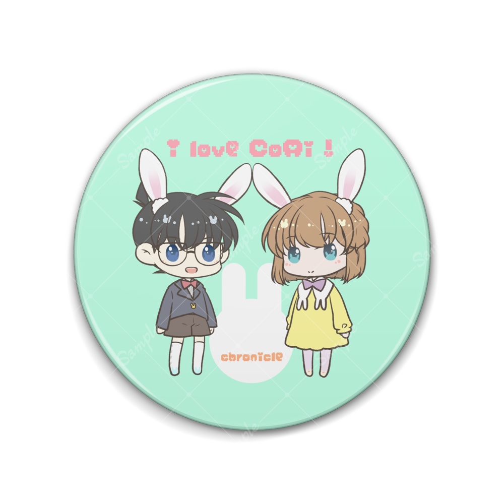 I love CoAi！76mm缶バッジ