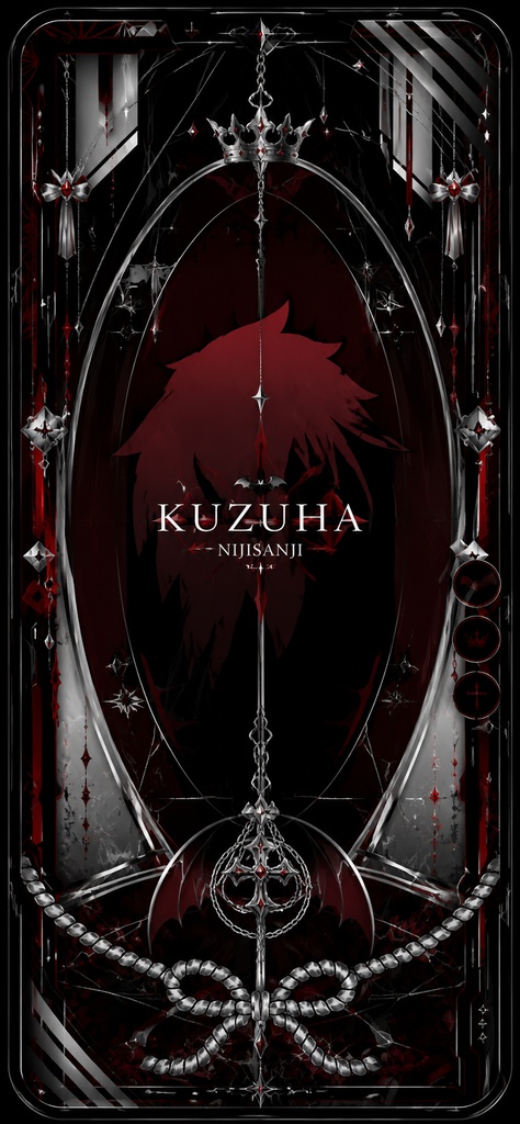 【非公式】葛葉 Gothic Crimson 概念壁紙セット