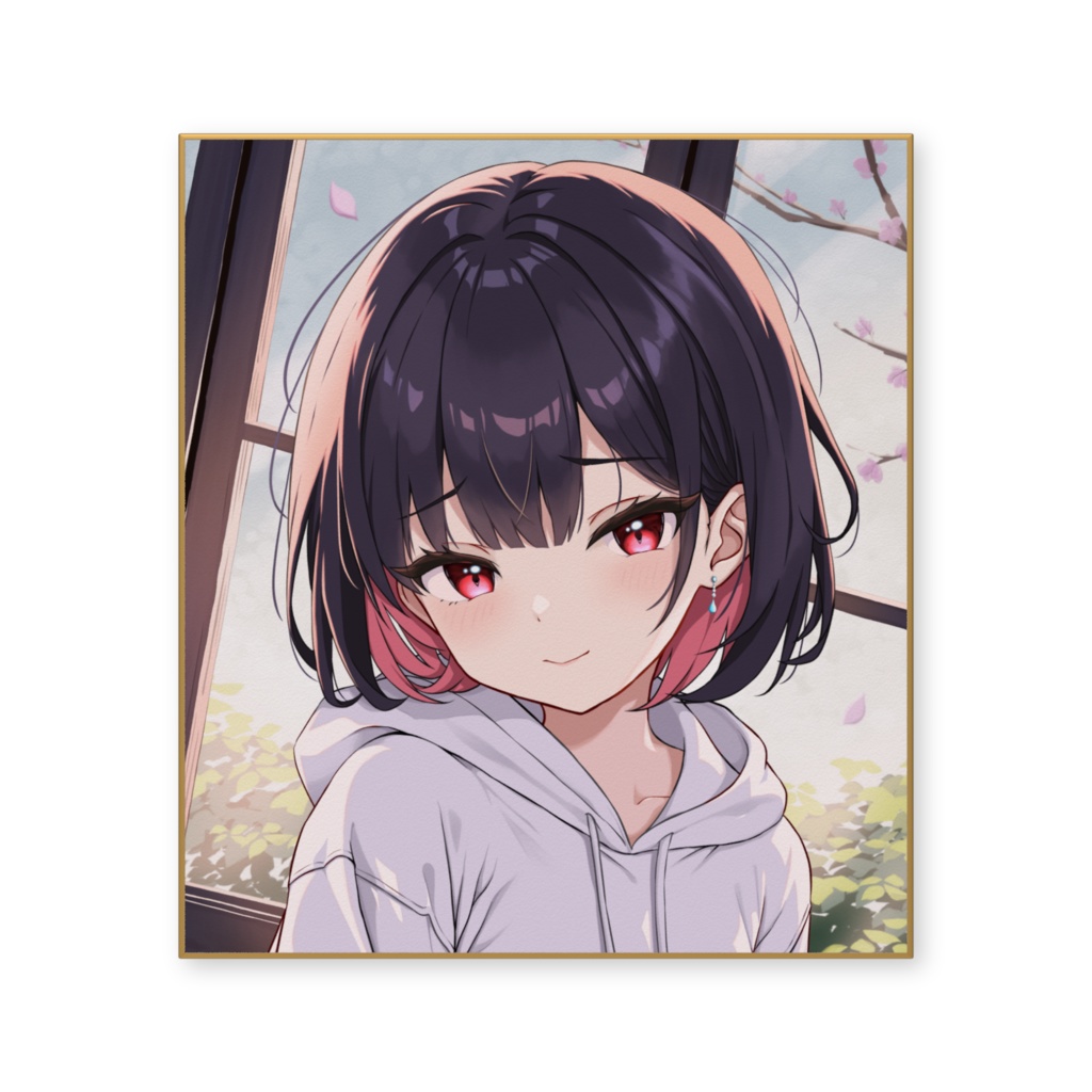 黒咲葵 色紙 Vol.1「ショートボブあおいちゃん」