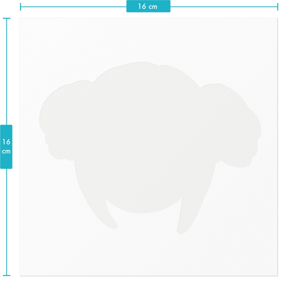 【顔だけ】のだむつこあらステッカー