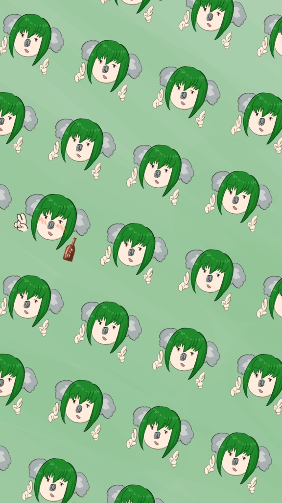 のだむつこあら待ち受け