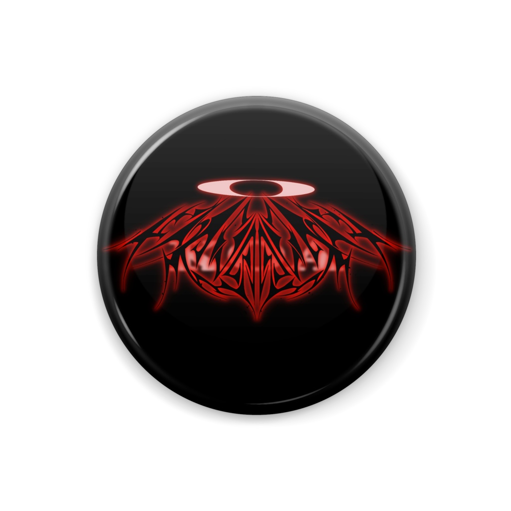 缶バッジ- ロゴ黒ver. -