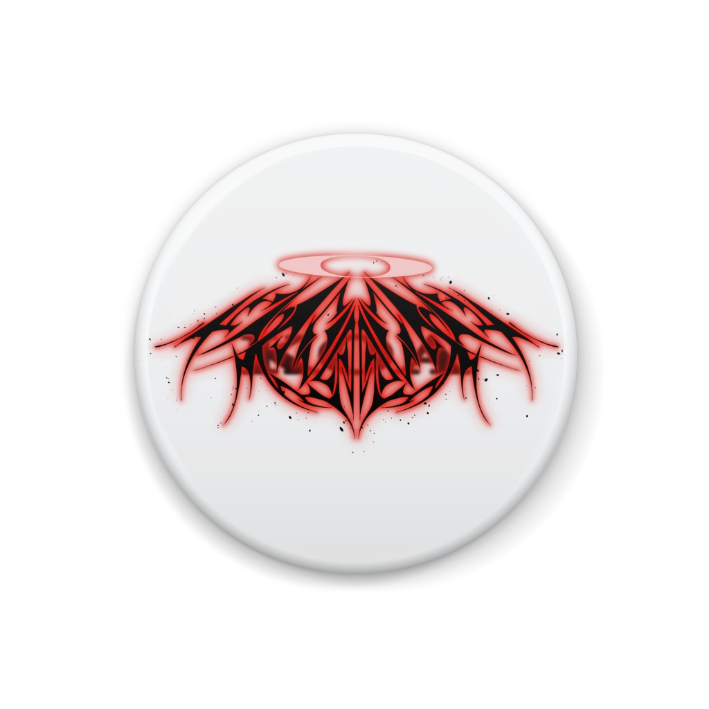 缶バッジ- ロゴ白ver. -