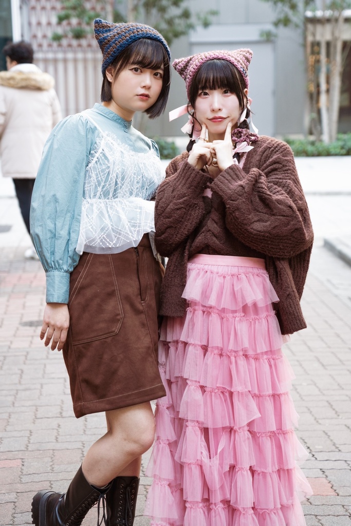 downerprismショコラブランデーコスモソーダコラボ🩷猫耳ニット帽