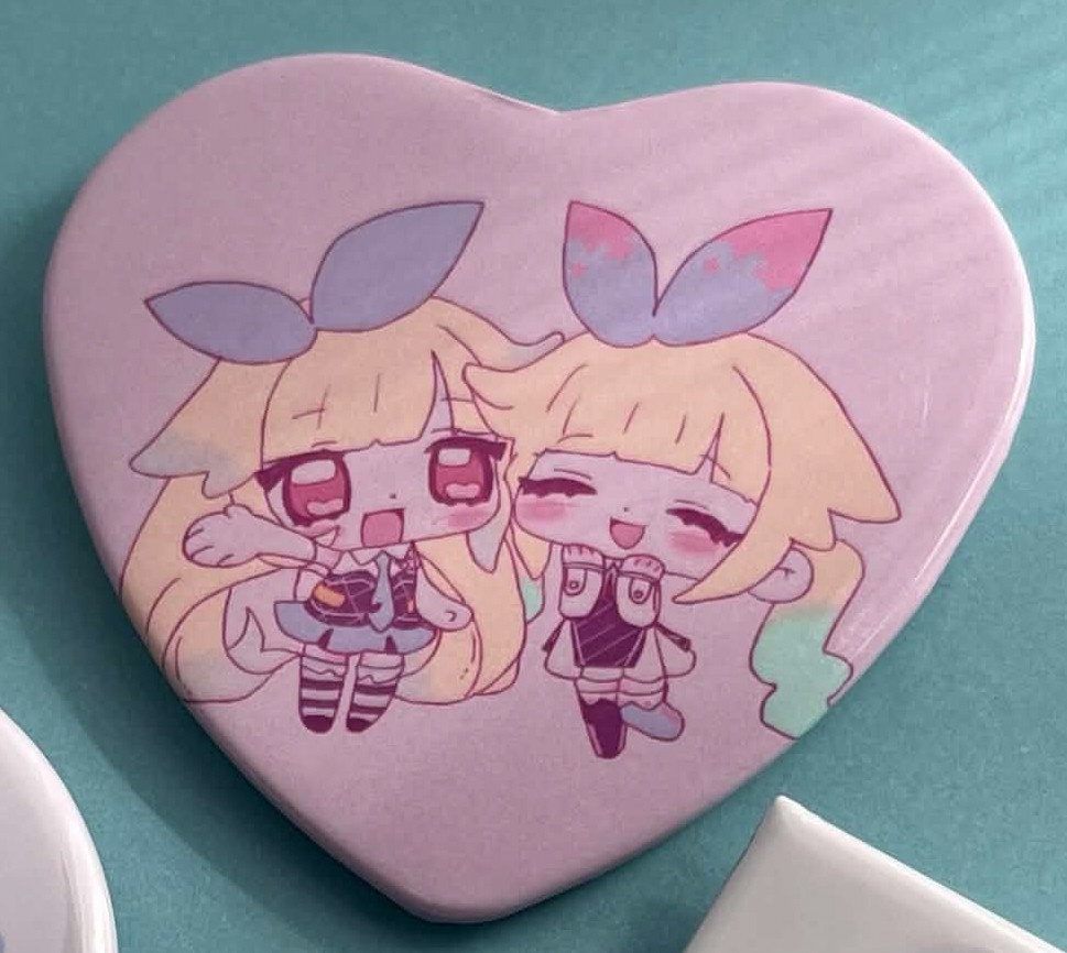 【缶バッジ】はーと