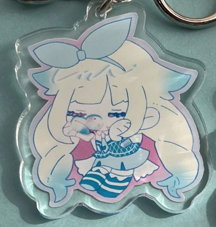 【アクキー／ブルーパステルversion】らぶるーぷ！