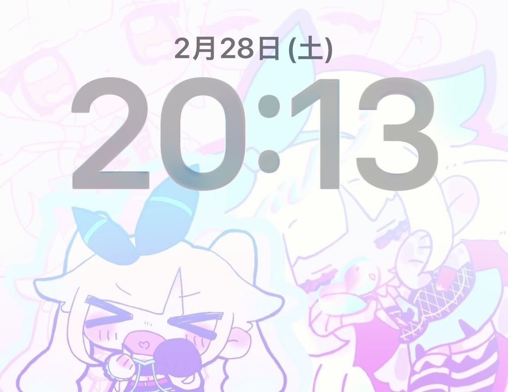 【ロック画面用】るーぷ&パンチ！