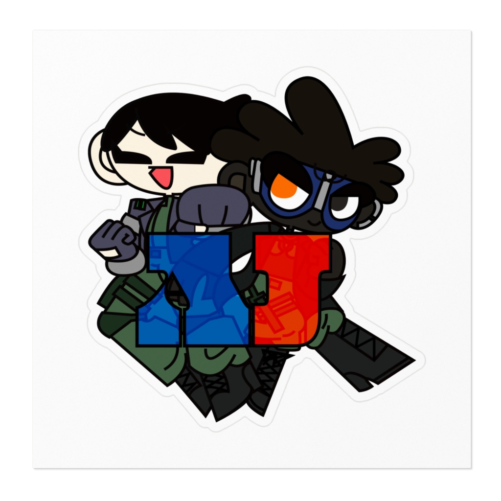 海驢J ステッカー