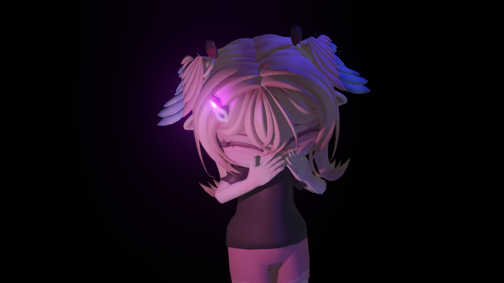 3D Character/ Chibi Linnea fully rigged