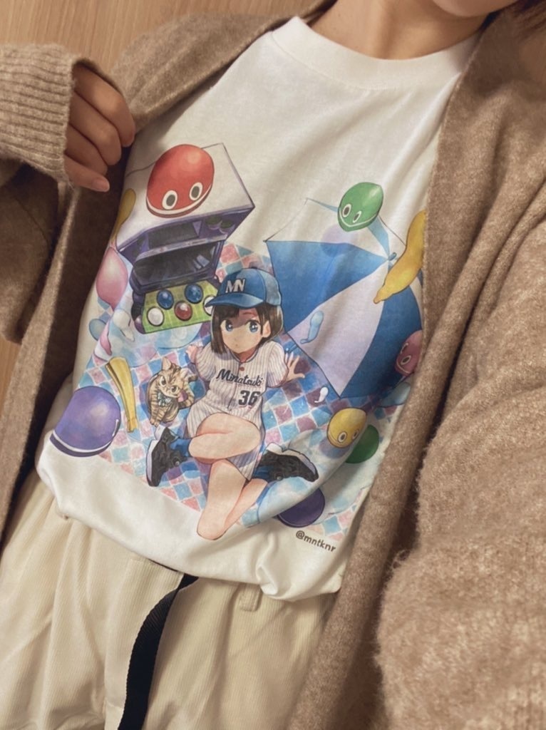 皆月なるオリジナルTシャツ