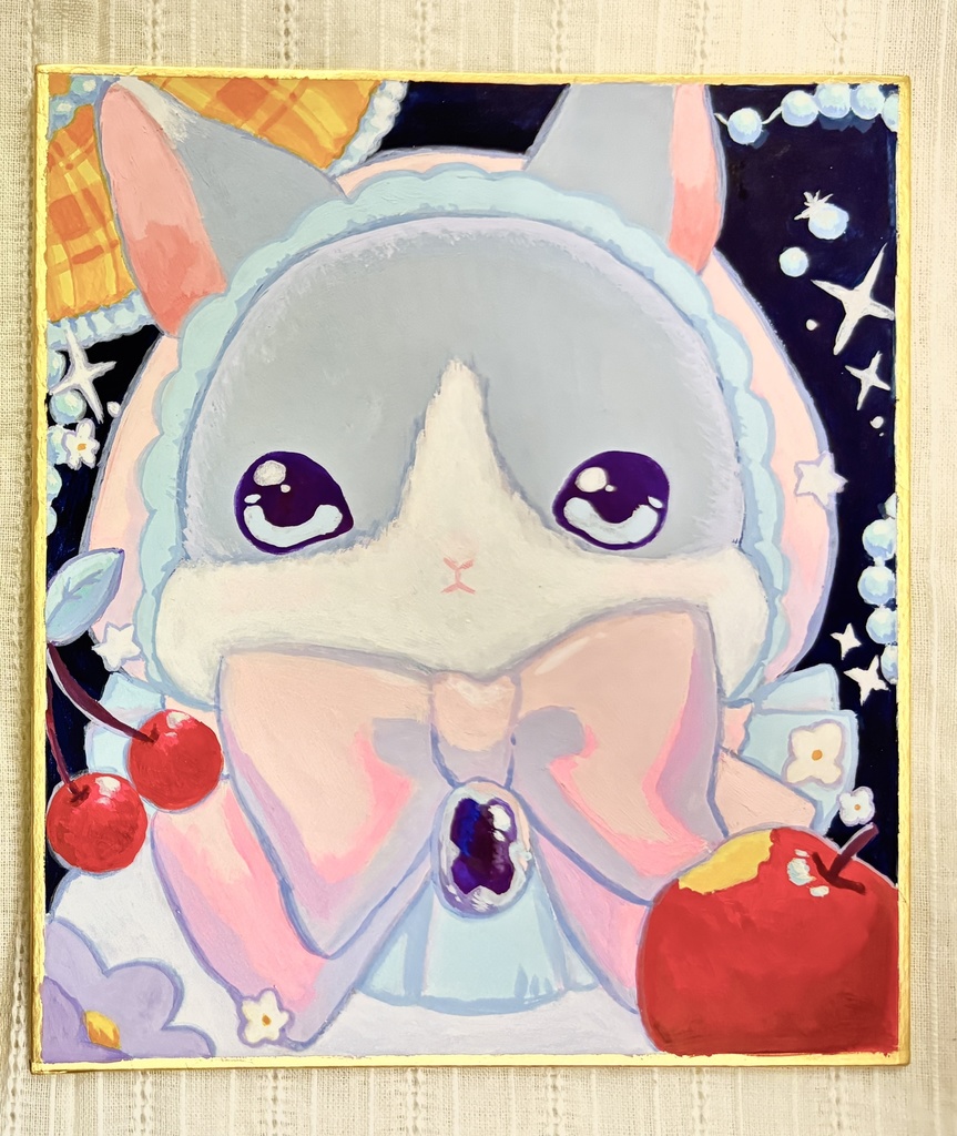 【原画色紙】うさぎ🐰