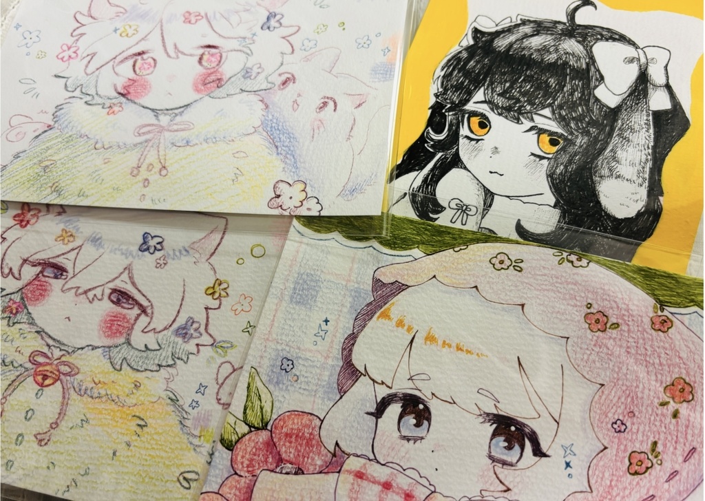 フレームレス原画