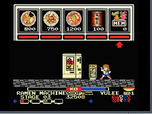 乙女烈拳ブンガルア|ドット絵スウェット(ラーメンは飲み物)【ゲームDL付き】
