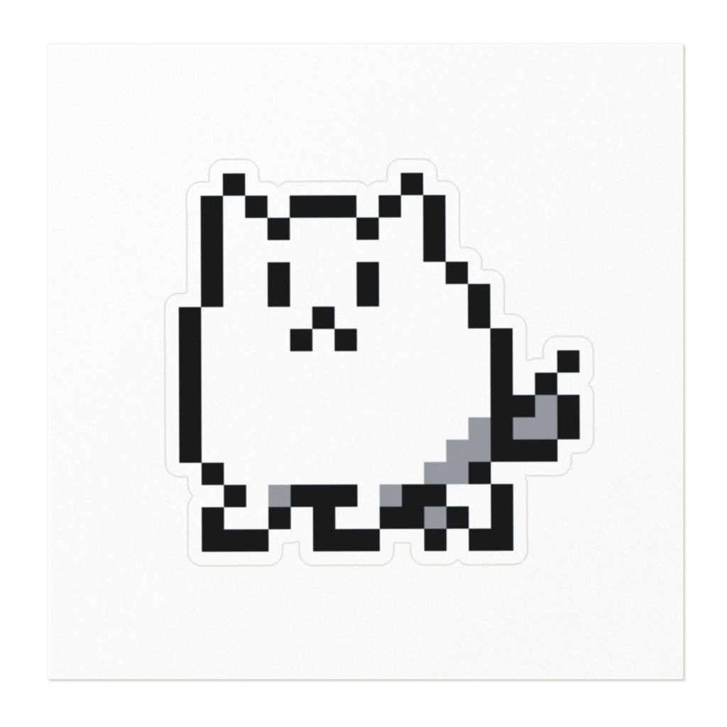 ステッカーいぬ