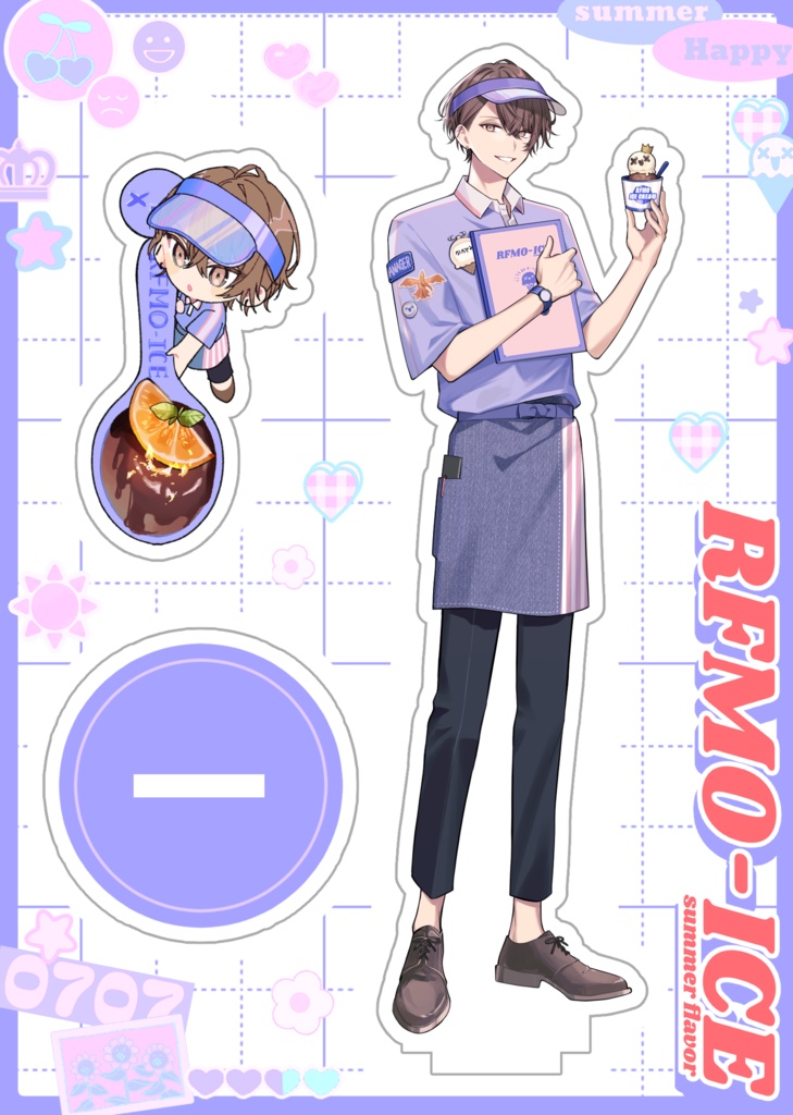 フレーム付きアクリルスタンド