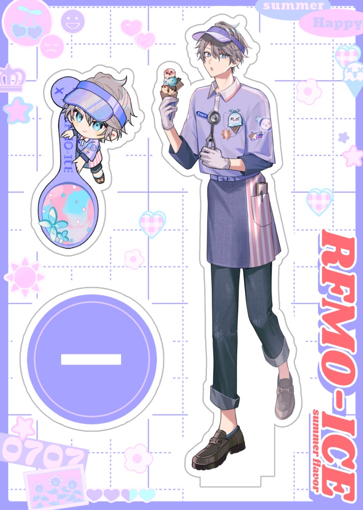 フレーム付きアクリルスタンド