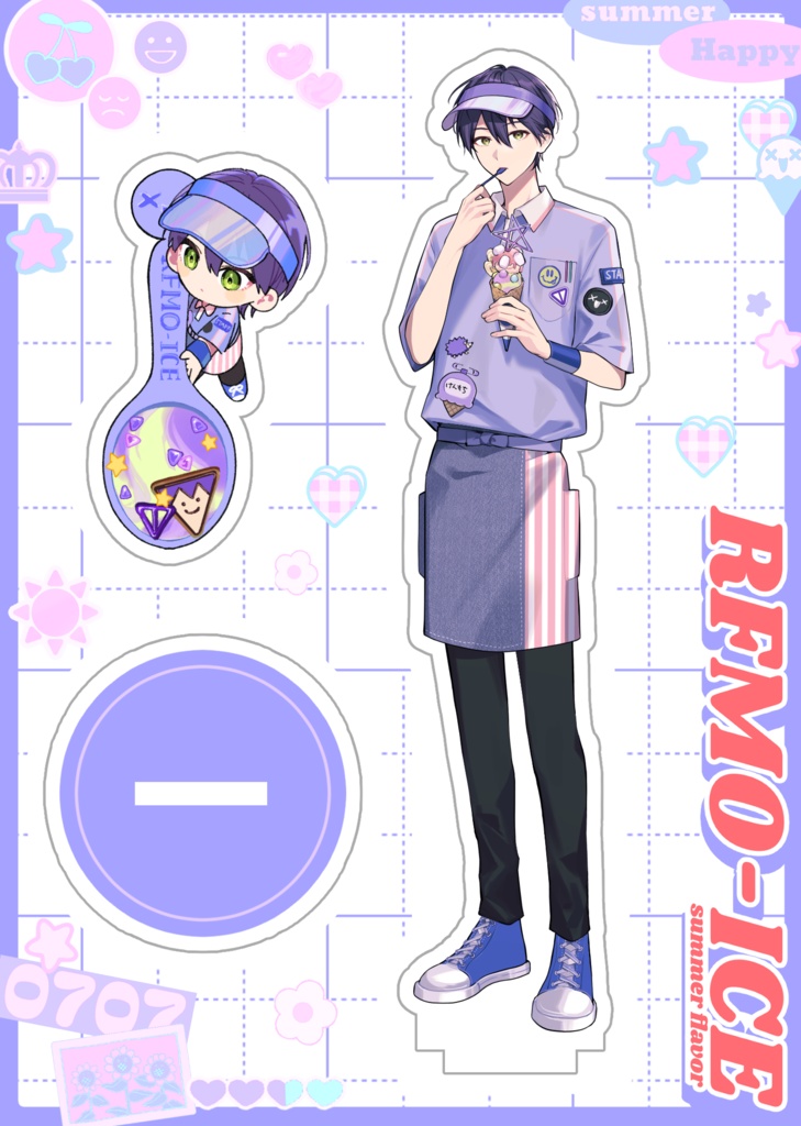 フレーム付きアクリルスタンド